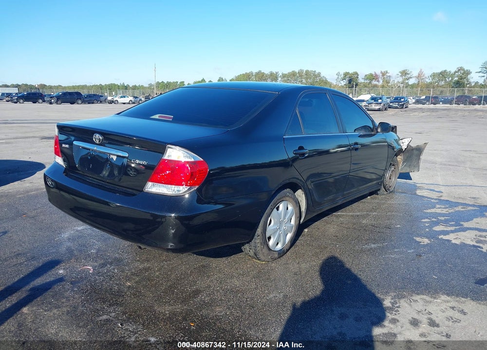 2005 TOYOTA CAMRY LE VIN: 4T1BE32K95U101480