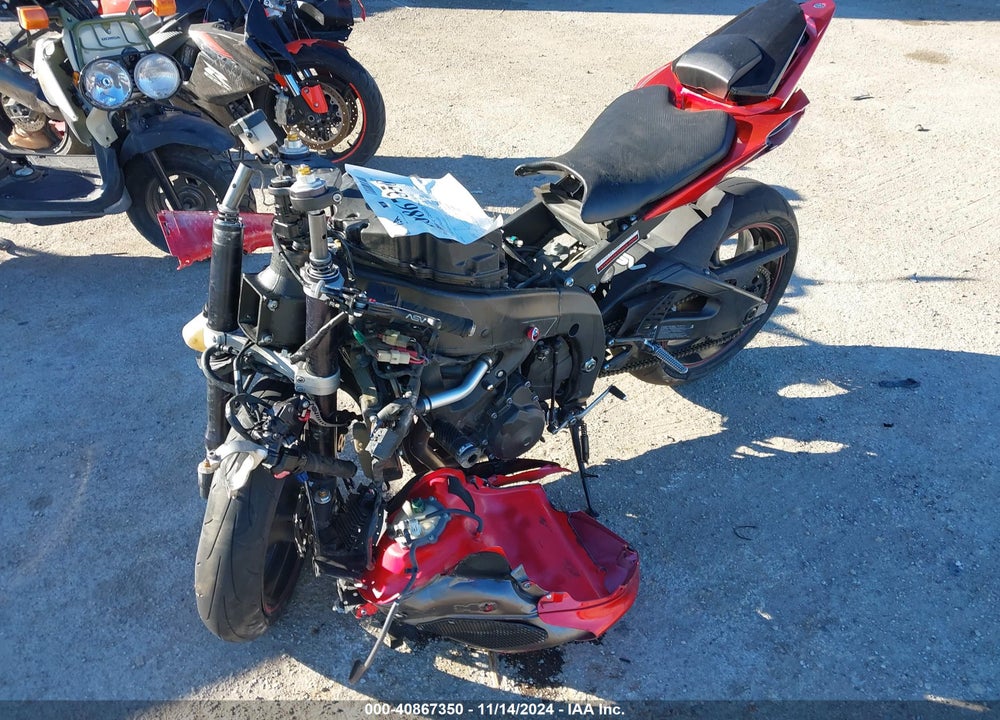 2013 YAMAHA YZFR6 VIN: JYARJ16EXDA029112