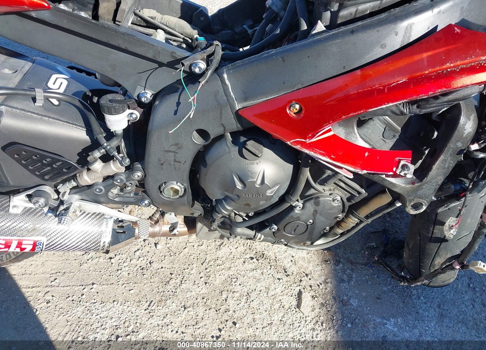 2013 YAMAHA YZFR6 VIN: JYARJ16EXDA029112