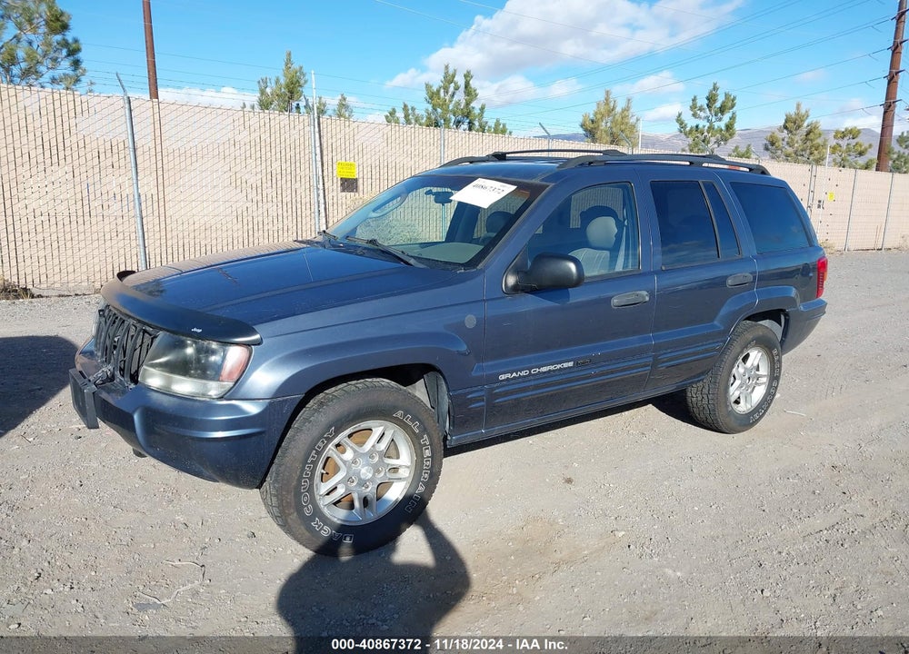2004 JEEP GRAND CHEROKEE LAREDO VIN: 1J4GW48N94C308013