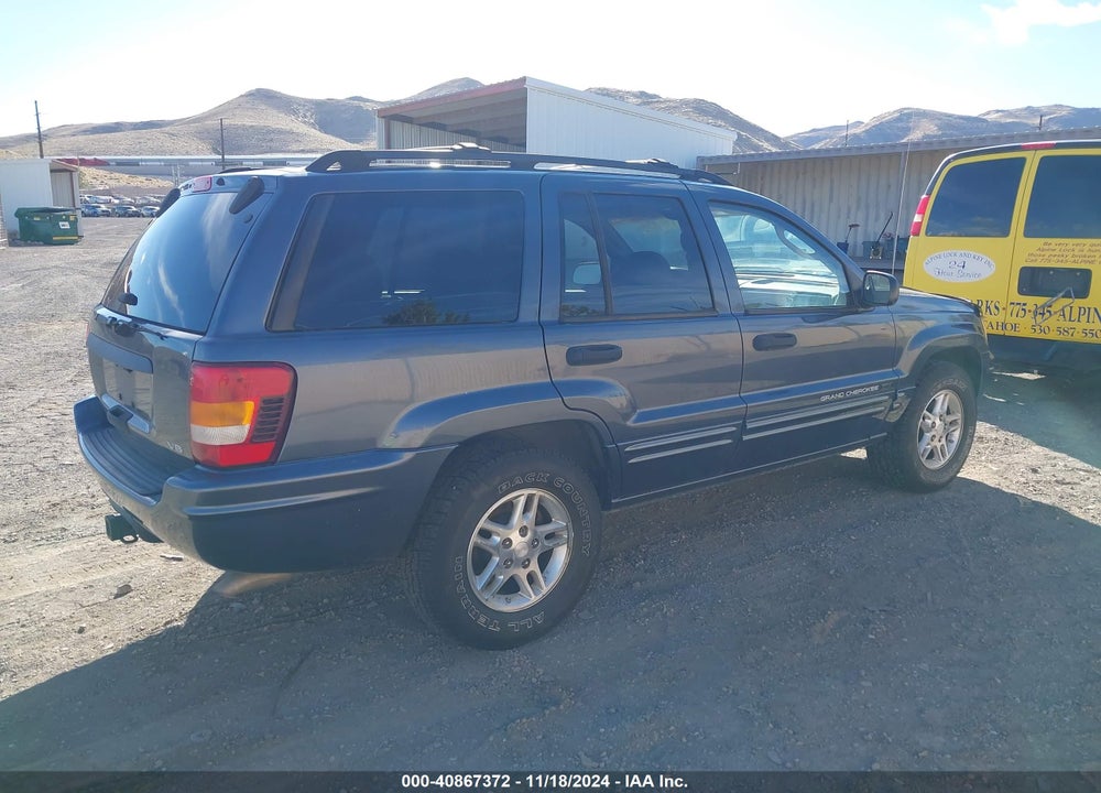 2004 JEEP GRAND CHEROKEE LAREDO VIN: 1J4GW48N94C308013