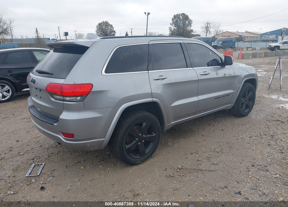 2015 JEEP GRAND CHEROKEE ALTITUDE VIN: 1C4RJFAG8FC675508