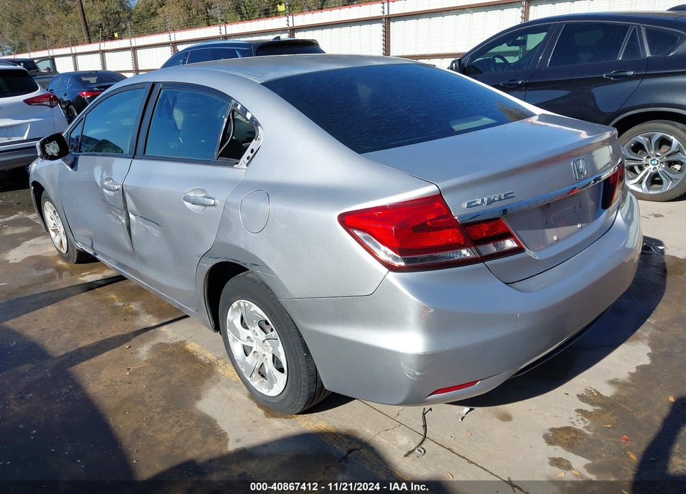 2013 HONDA CIVIC LX VIN: 2HGFB2F58DH546440