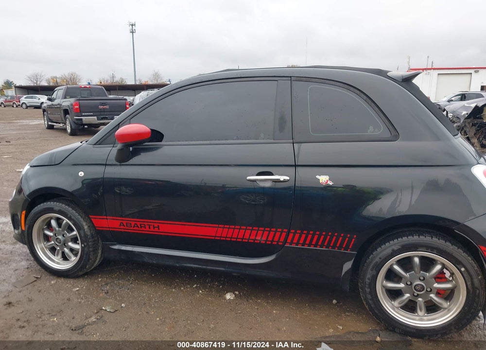 2013 FIAT 500C ABARTH VIN: 3C3CFFJH8DT646550
