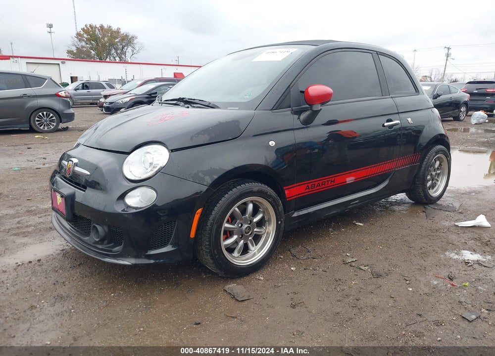 2013 FIAT 500C ABARTH VIN: 3C3CFFJH8DT646550