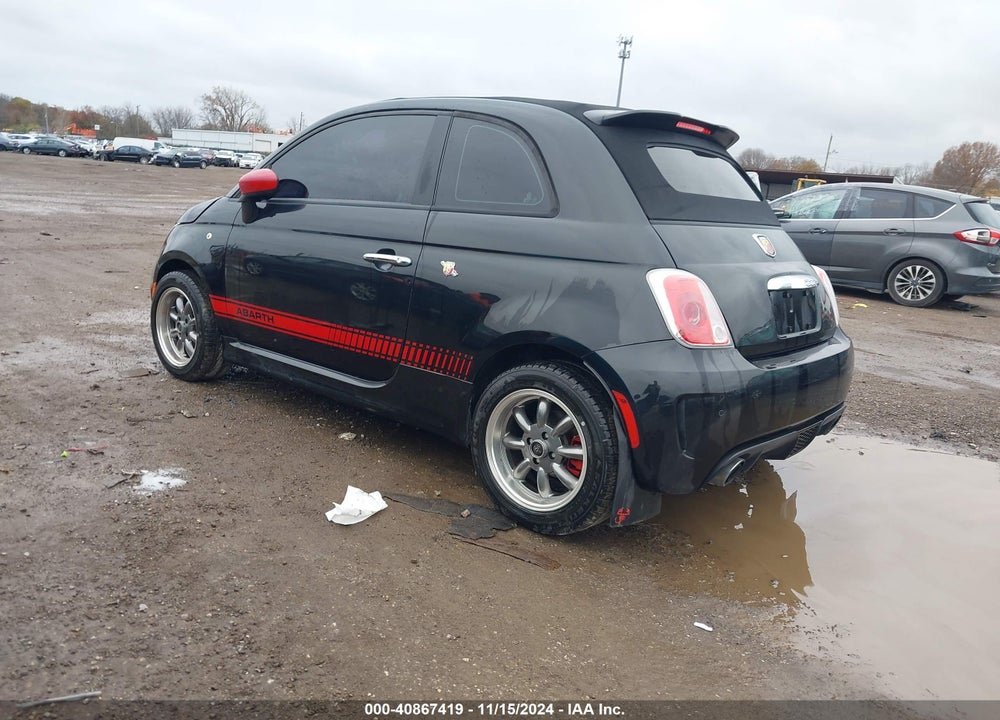 2013 FIAT 500C ABARTH VIN: 3C3CFFJH8DT646550