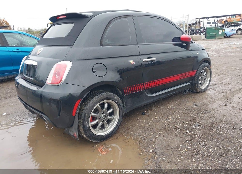 2013 FIAT 500C ABARTH VIN: 3C3CFFJH8DT646550