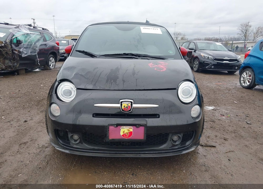 2013 FIAT 500C ABARTH VIN: 3C3CFFJH8DT646550