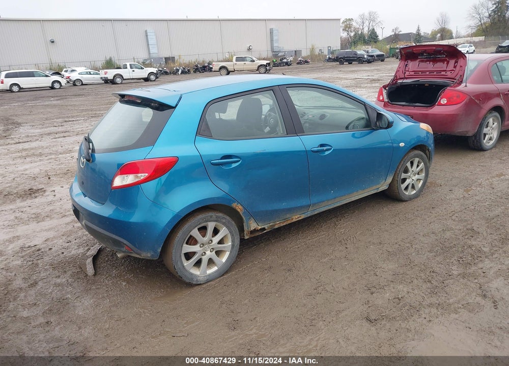 2012 MAZDA 2 TOURING VIN: JM1DE1LY6C0142870