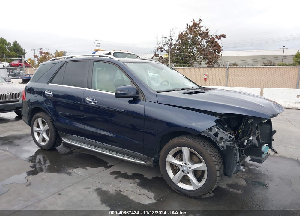 2016 MERCEDES-BENZ GLE 350 4MATIC VIN: 4JGDA5HB7GA701720