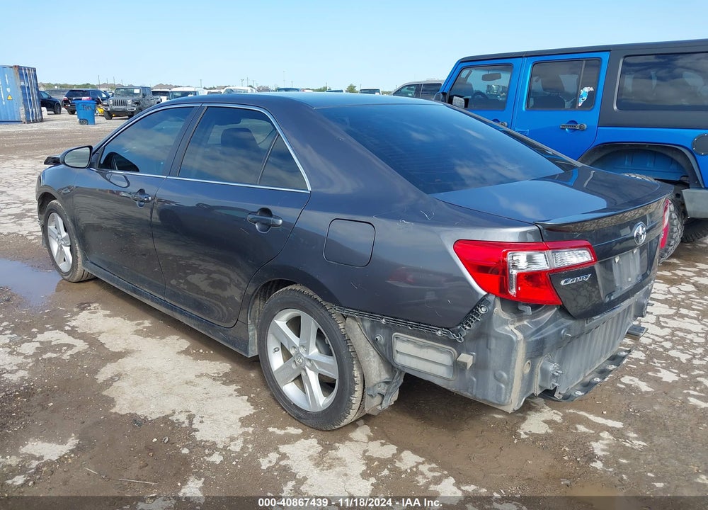 2013 TOYOTA CAMRY SE VIN: 4T1BF1FK8DU278306