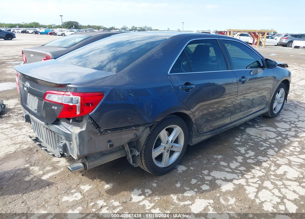 2013 TOYOTA CAMRY SE VIN: 4T1BF1FK8DU278306