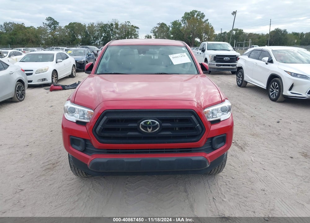 2022 TOYOTA TACOMA SR VIN: 3TYAX5GN3NT045537