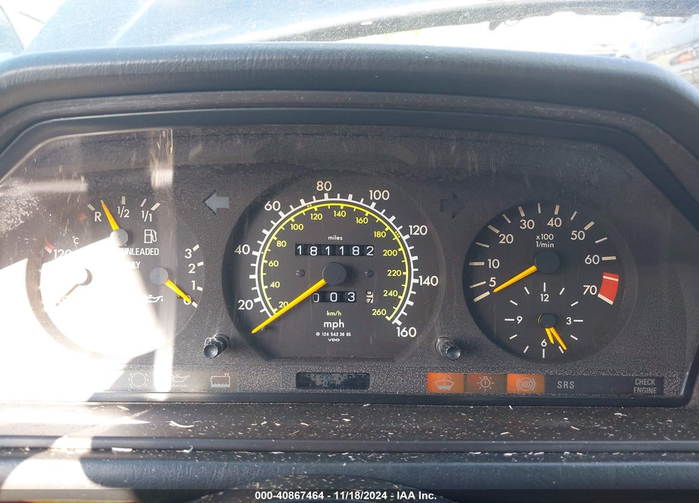 1994 MERCEDES-BENZ E 320 VIN: WDBEA66E8RC071966