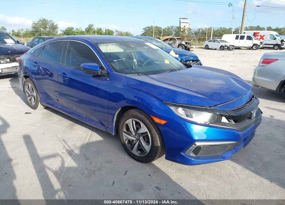 2021 HONDA CIVIC LX VIN: 2HGFC2F65MH518097
