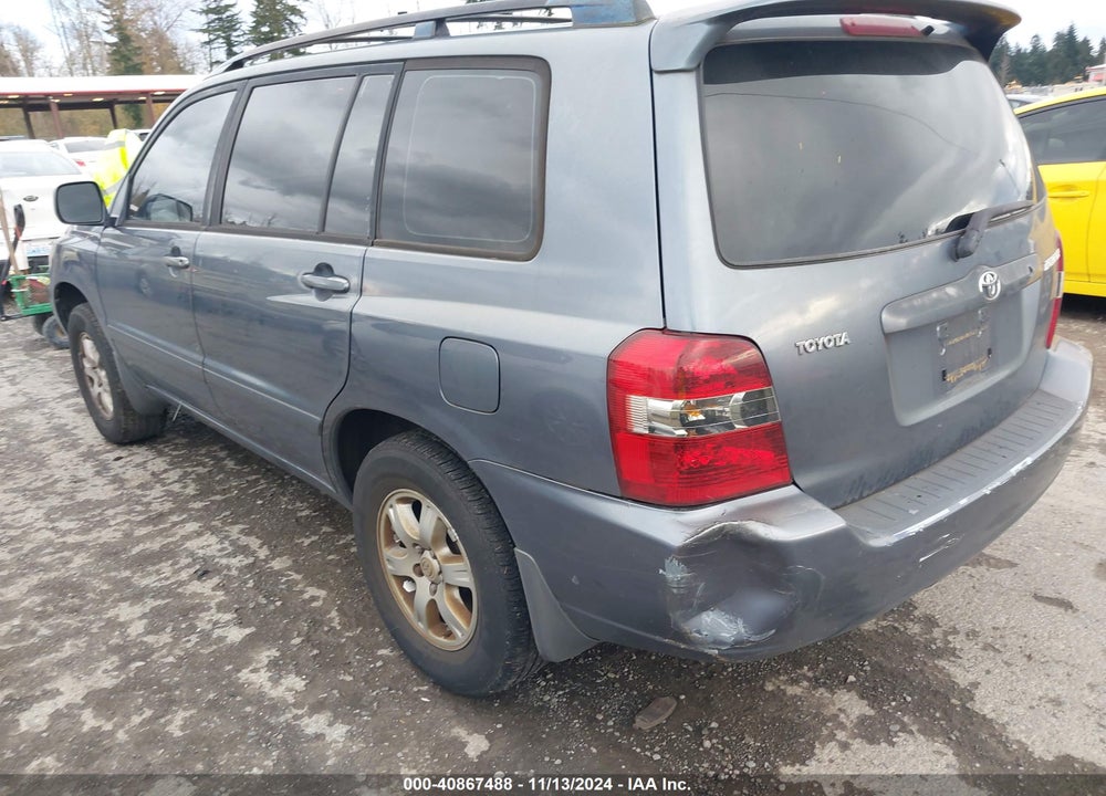 2006 TOYOTA HIGHLANDER VIN: JTEGD21A860137780