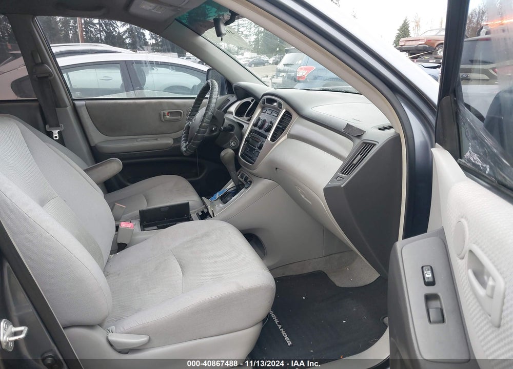 2006 TOYOTA HIGHLANDER VIN: JTEGD21A860137780