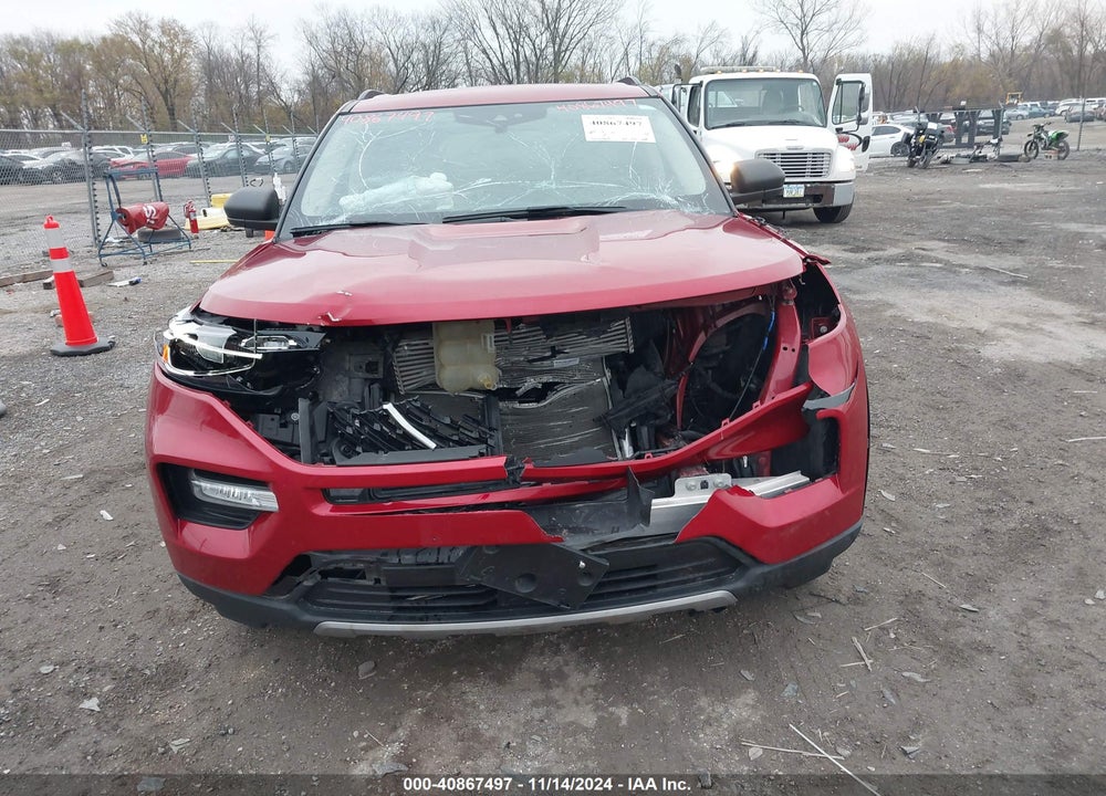 2020 FORD EXPLORER XLT VIN: 1FMSK8DH6LGB99564