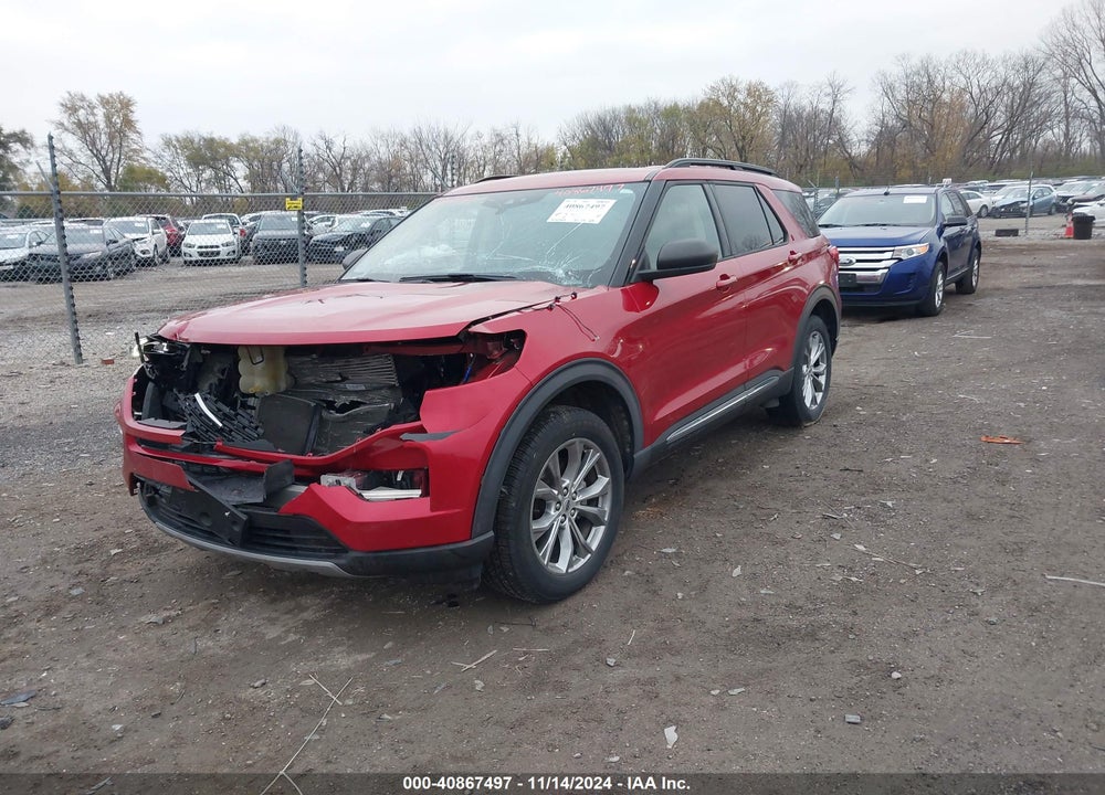 2020 FORD EXPLORER XLT VIN: 1FMSK8DH6LGB99564