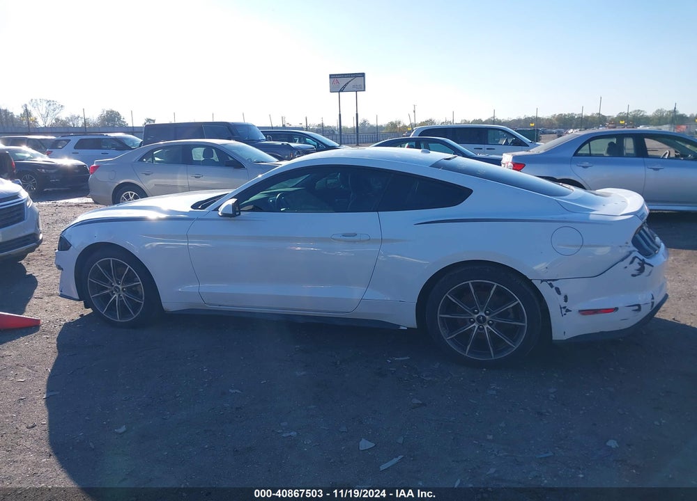 2018 FORD MUSTANG ECOBOOST VIN: 1FA6P8THXJ5184007