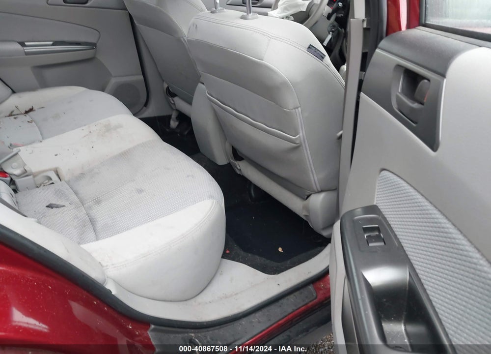 2011 SUBARU FORESTER 2.5X VIN: JF2SHABC6BH706877