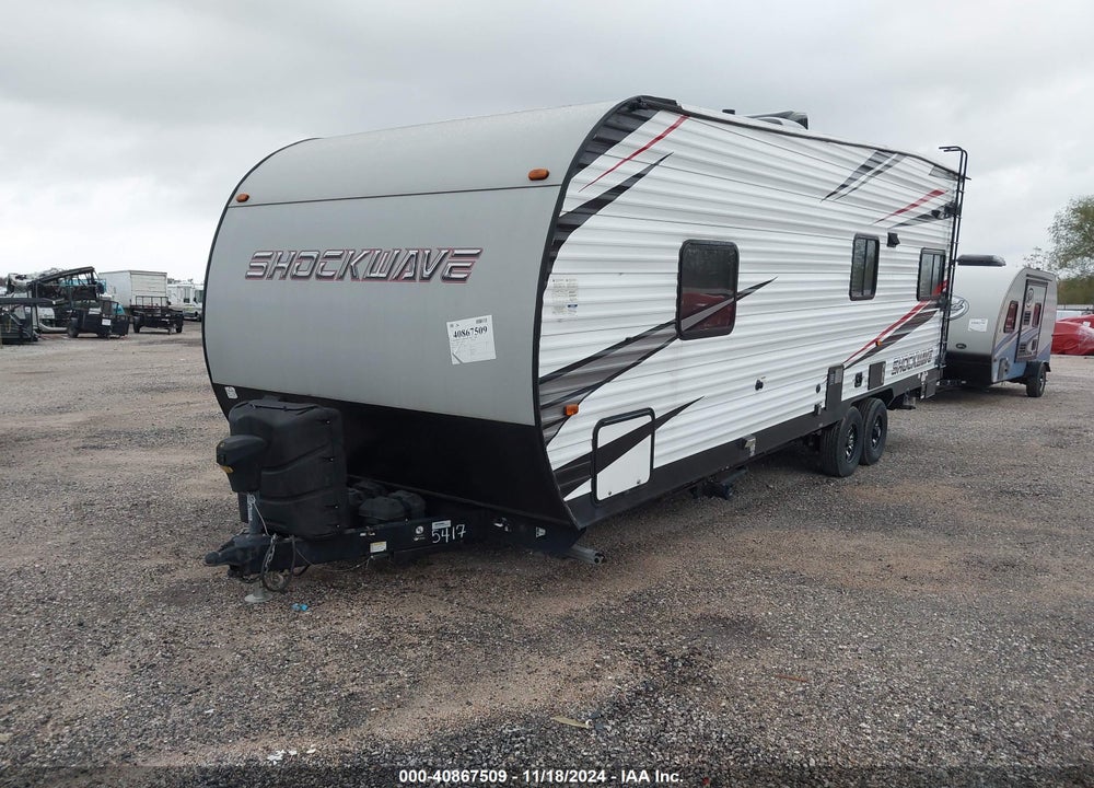 2020 FOREST RIVER SHOCKWAVE VIN: 4X4TSHZ22LC005417