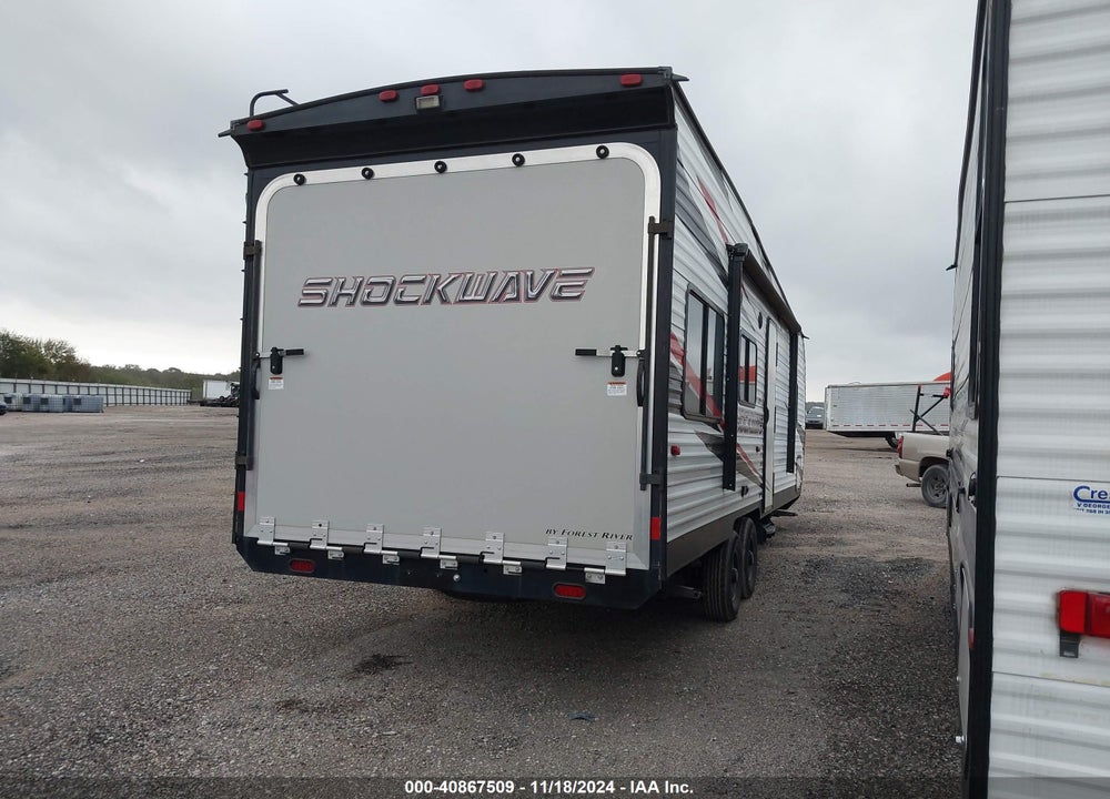 2020 FOREST RIVER SHOCKWAVE VIN: 4X4TSHZ22LC005417