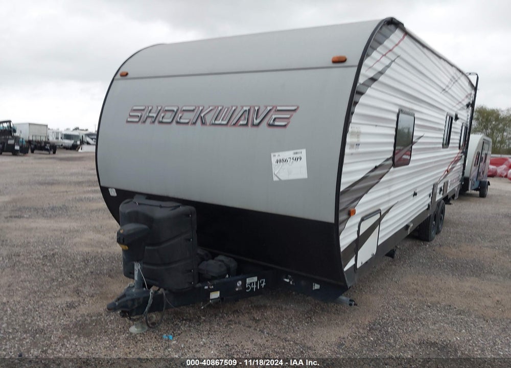 2020 FOREST RIVER SHOCKWAVE VIN: 4X4TSHZ22LC005417