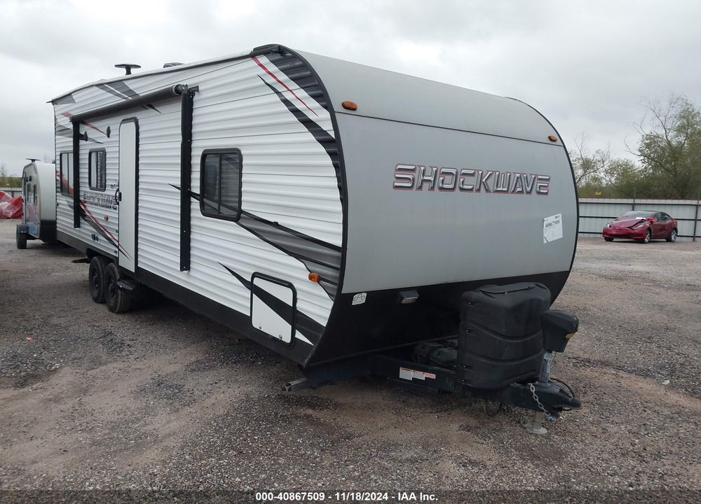 2020 FOREST RIVER SHOCKWAVE VIN: 4X4TSHZ22LC005417