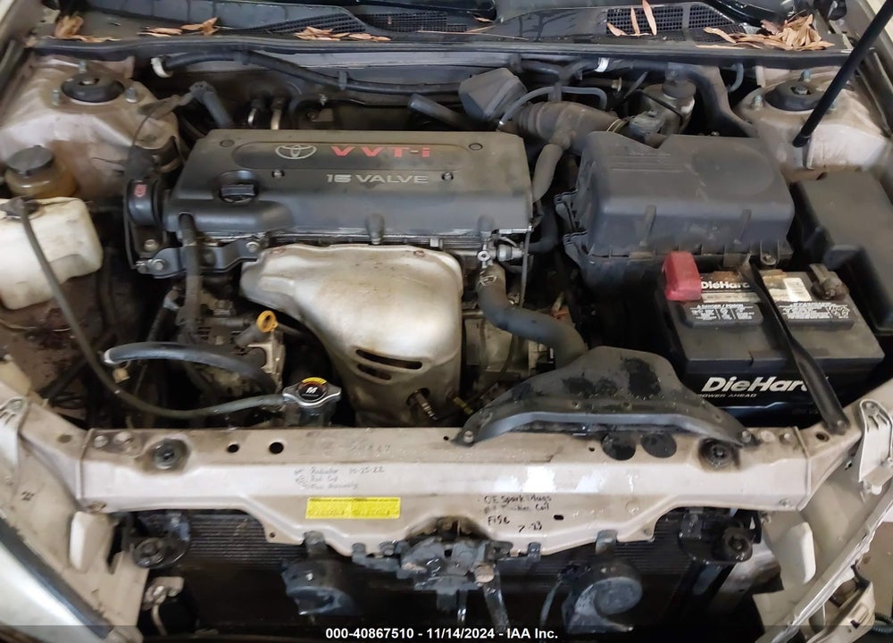 2003 TOYOTA CAMRY LE VIN: 4T1BE32KX3U237324