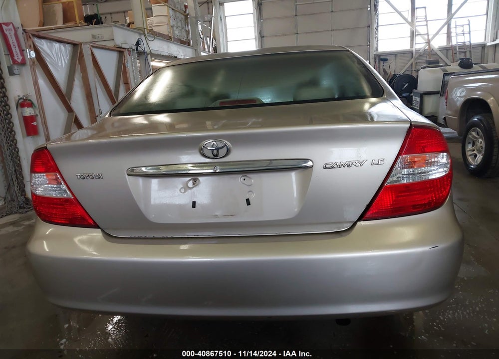 2003 TOYOTA CAMRY LE VIN: 4T1BE32KX3U237324
