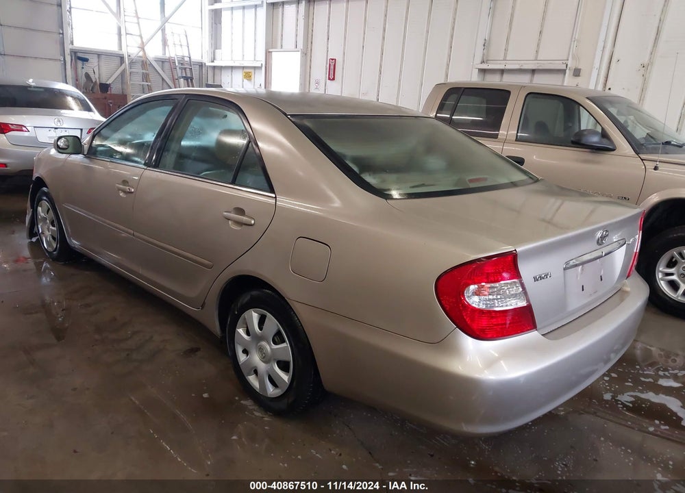 2003 TOYOTA CAMRY LE VIN: 4T1BE32KX3U237324