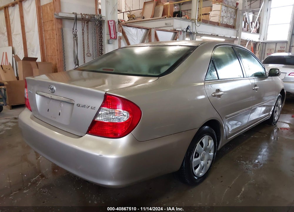 2003 TOYOTA CAMRY LE VIN: 4T1BE32KX3U237324