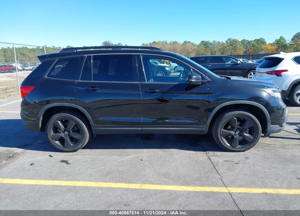 2021 HONDA PASSPORT AWD ELITE VIN: 5FNYF8H09MB030934