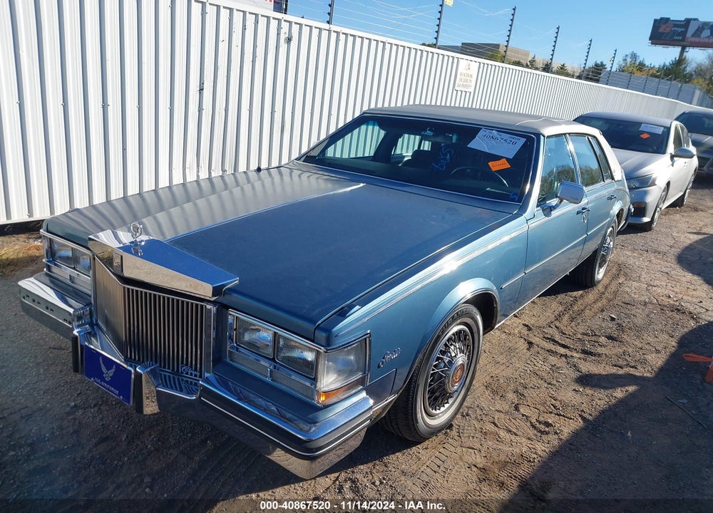 1985 CADILLAC SEVILLE VIN: 1G6KS6980FE834055