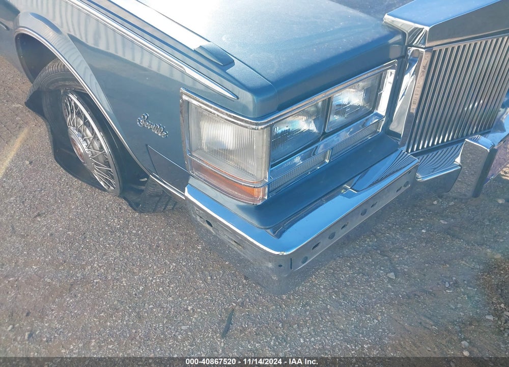 1985 CADILLAC SEVILLE VIN: 1G6KS6980FE834055