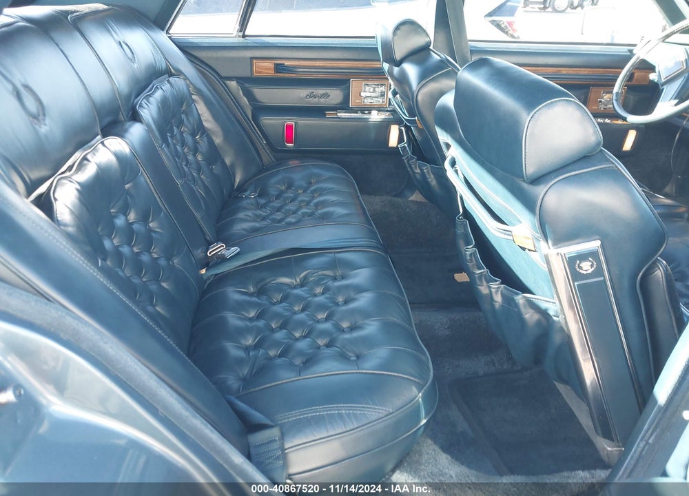1985 CADILLAC SEVILLE VIN: 1G6KS6980FE834055