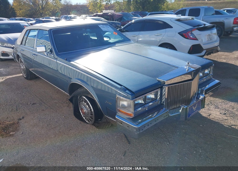 1985 CADILLAC SEVILLE VIN: 1G6KS6980FE834055