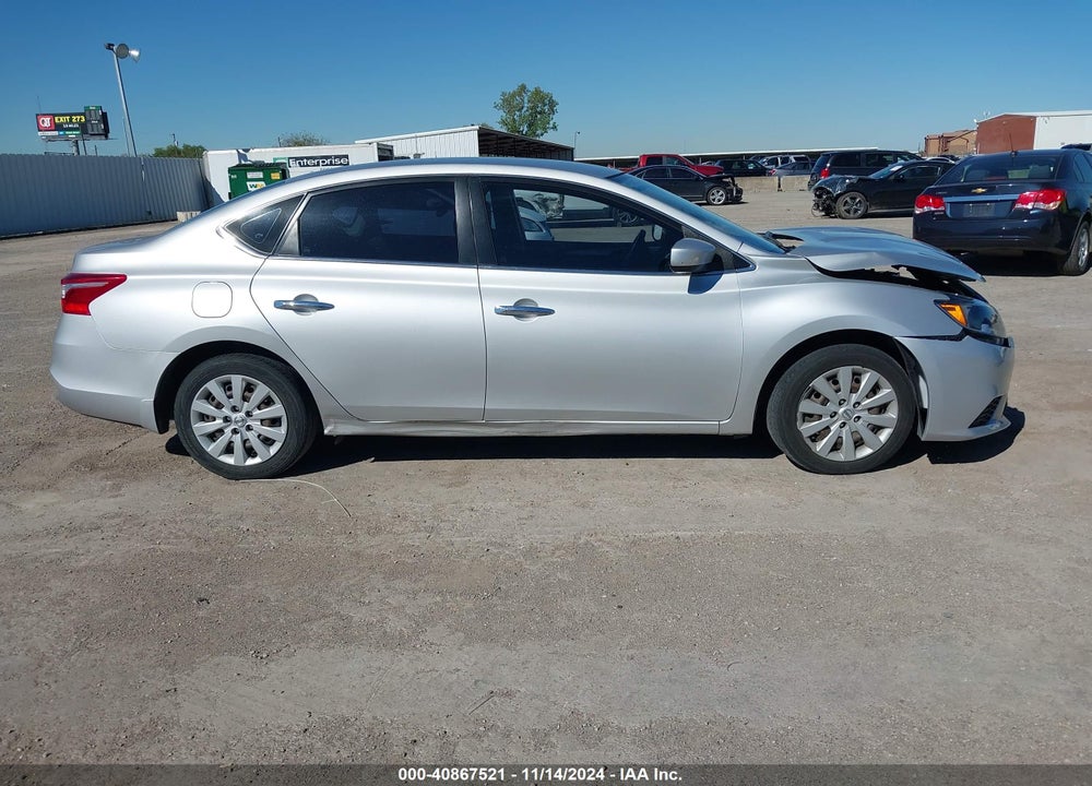 2019 NISSAN SENTRA S VIN: 3N1AB7AP9KY221451
