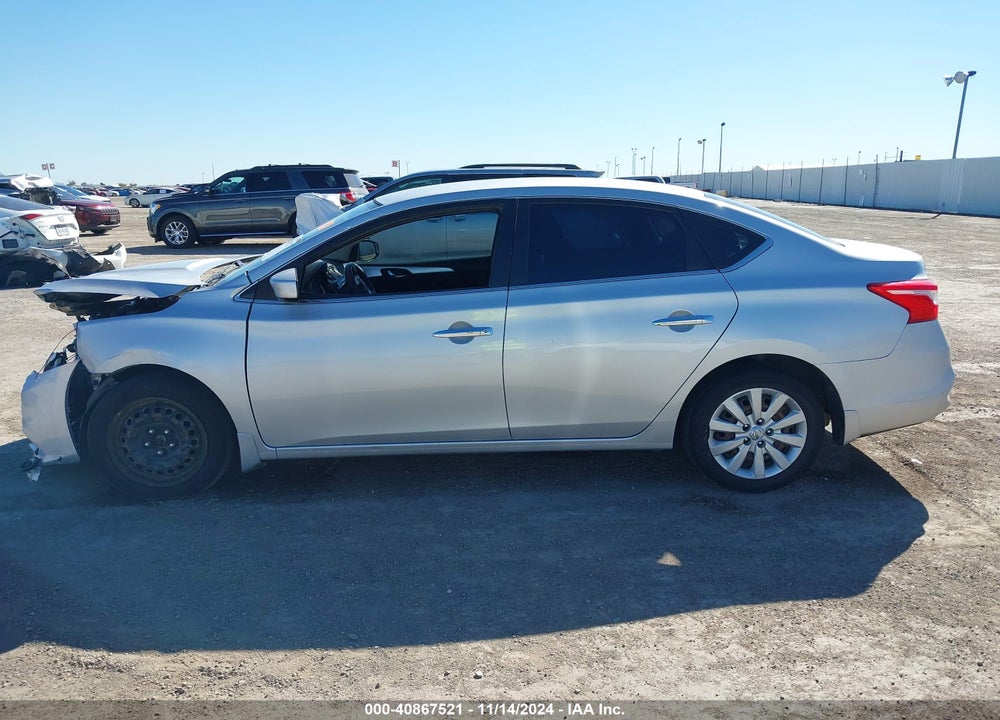 2019 NISSAN SENTRA S VIN: 3N1AB7AP9KY221451