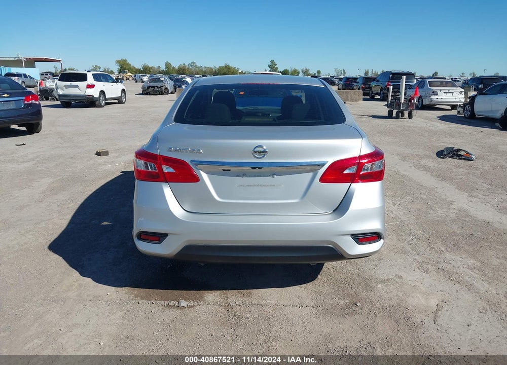 2019 NISSAN SENTRA S VIN: 3N1AB7AP9KY221451