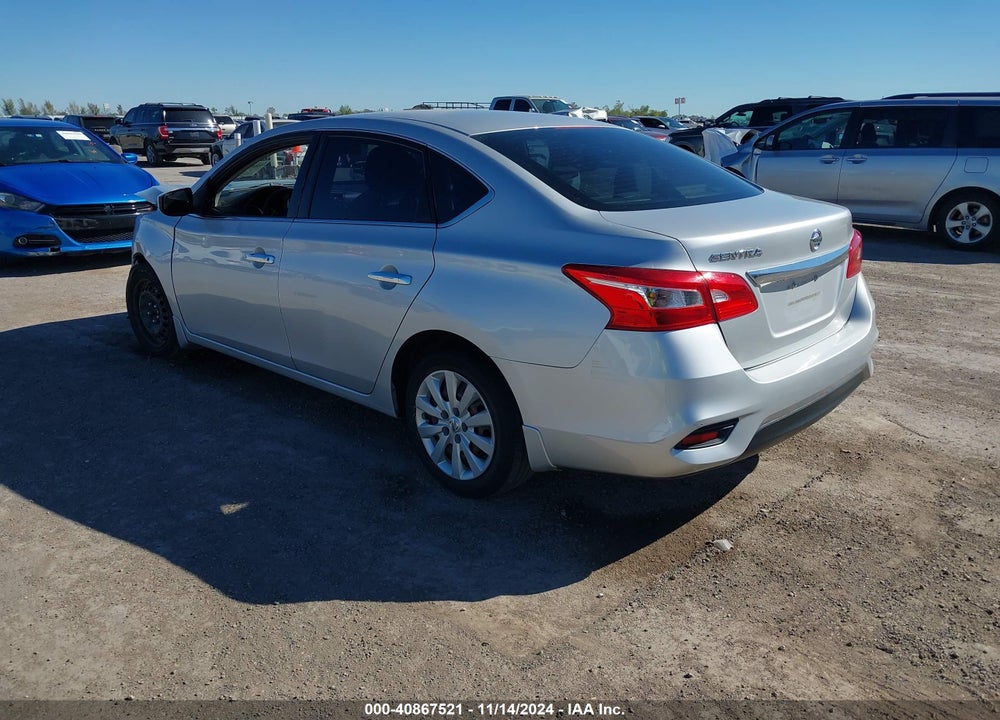 2019 NISSAN SENTRA S VIN: 3N1AB7AP9KY221451