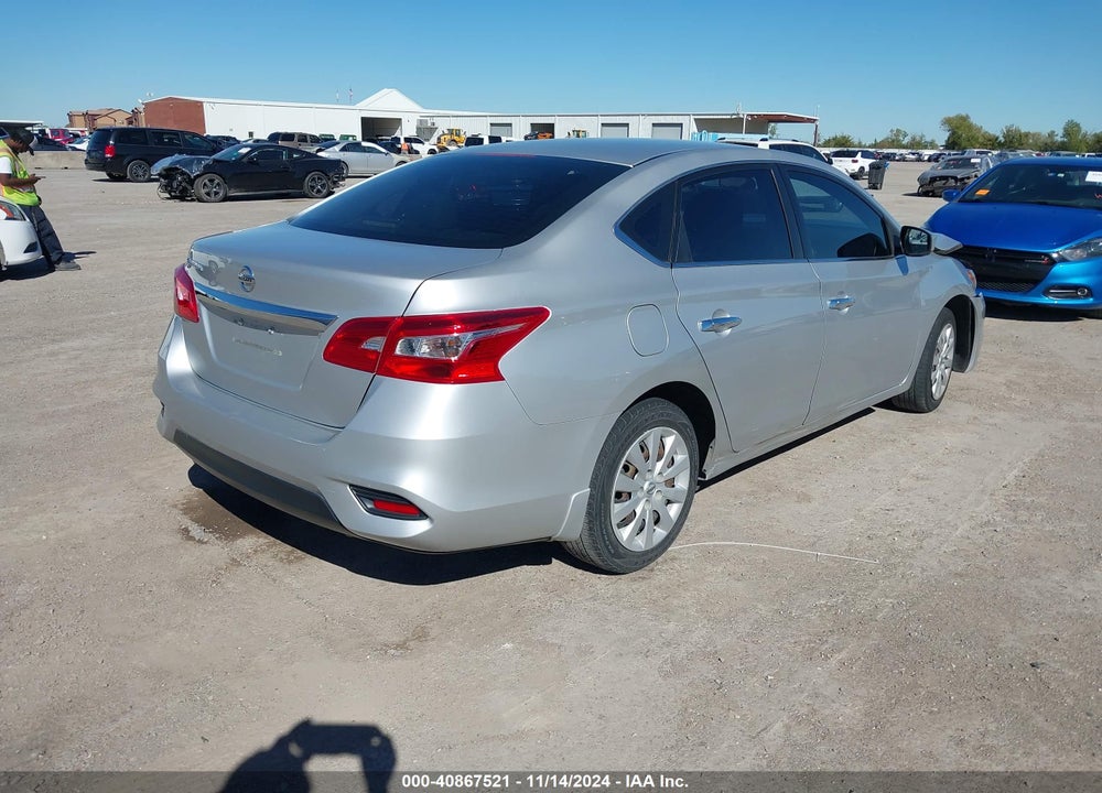 2019 NISSAN SENTRA S VIN: 3N1AB7AP9KY221451