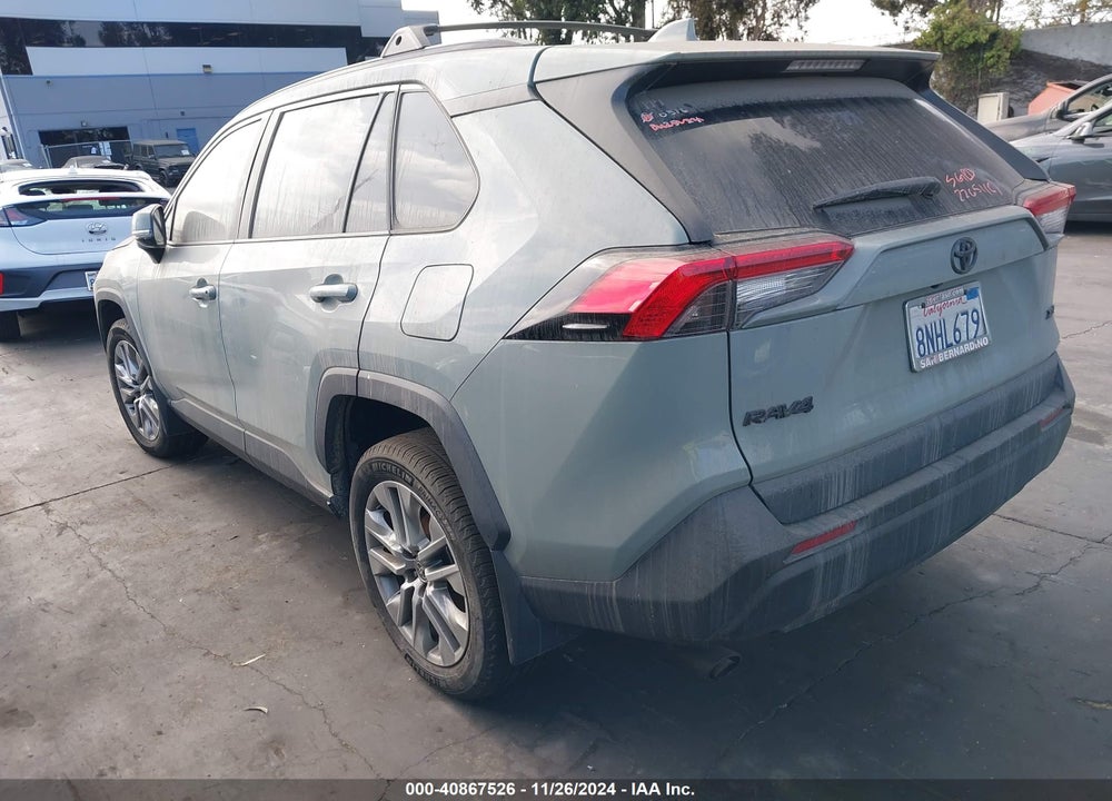 2022 TOYOTA RAV4 XLE PREMIUM VIN: 2T3C1RFVXNW236725