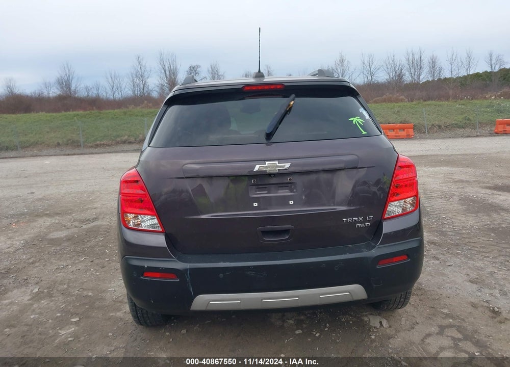 2016 CHEVROLET TRAX LT VIN: 3GNCJPSB0GL215125