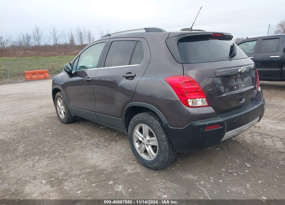 2016 CHEVROLET TRAX LT VIN: 3GNCJPSB0GL215125