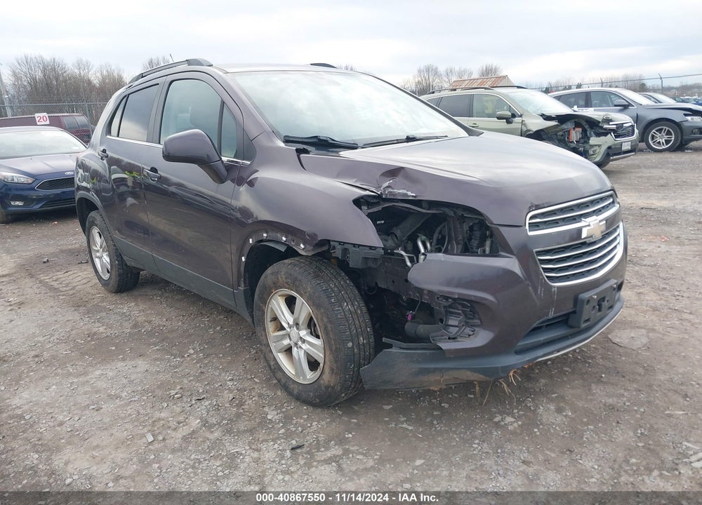 2016 CHEVROLET TRAX LT VIN: 3GNCJPSB0GL215125