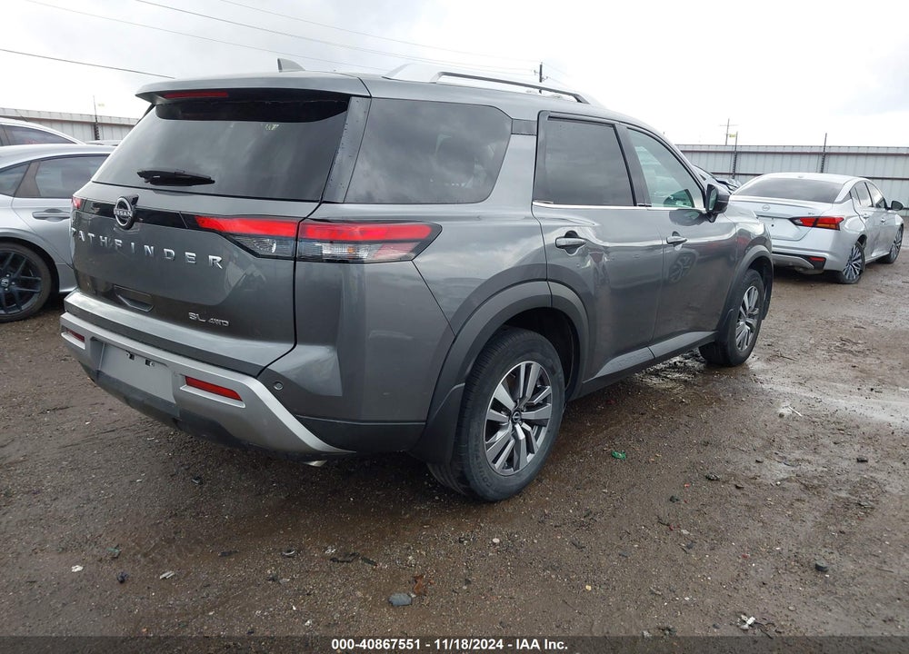 2022 NISSAN PATHFINDER SL 4WD VIN: 5N1DR3CC3NC268329