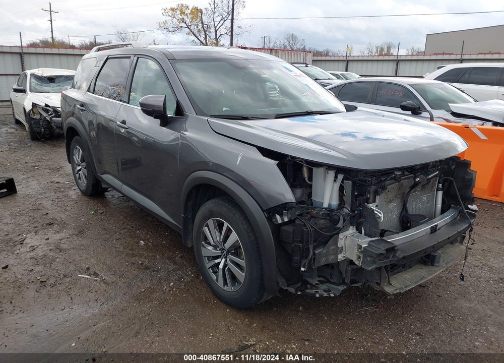 2022 NISSAN PATHFINDER SL 4WD VIN: 5N1DR3CC3NC268329