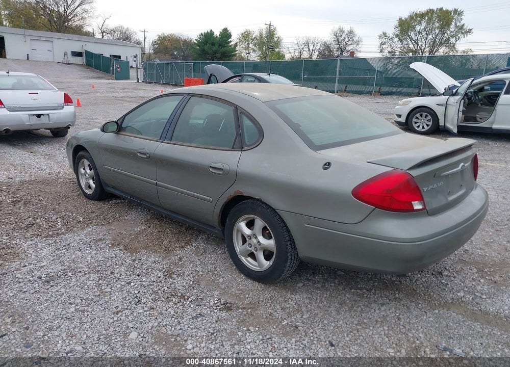 2003 FORD TAURUS SES VIN: 1FAFP55U33A258824
